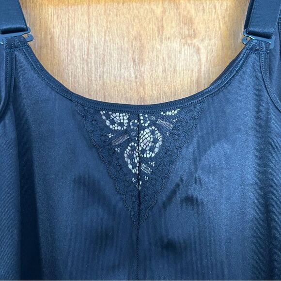 Ruby Ribbon Lace Shaping Cami in Black Size 46 - Picture 5 of 11